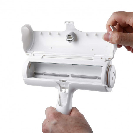 Attrape Poil Machine A Laver Lot De 3 Rouleaux Anti-poils Lavables - Silicone Adhésif - Pour Vêtements/canapé (2 Verts + 1 Jaune) Lint Roller Reutilisable